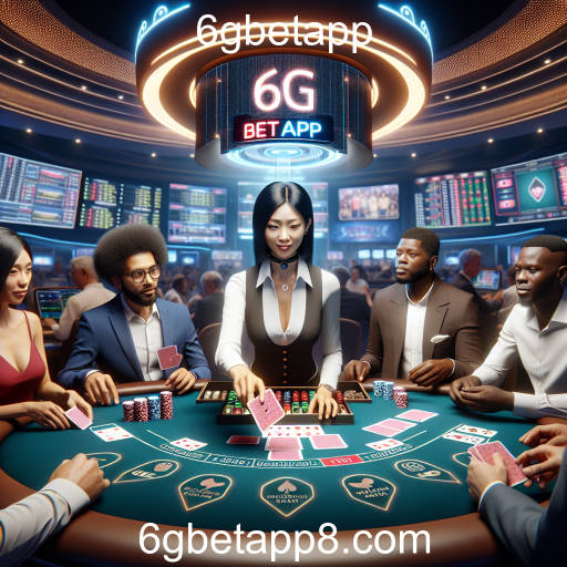 Experiência de Jogos Ao Vivo no 6gbetapp