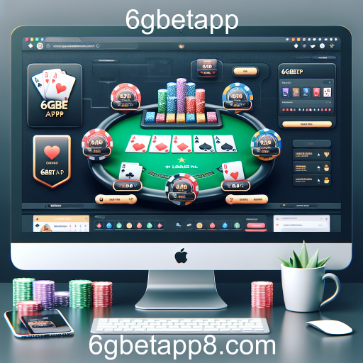 Descubra o Poker Online no 6gbetapp